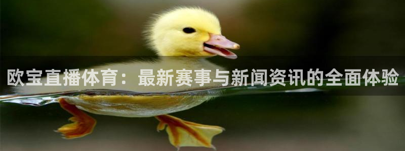 欧宝直播体育：最新赛事与新闻资讯的全面体验